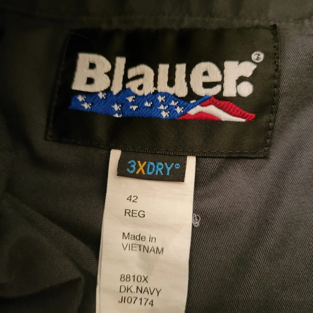 Blauer Navy Blue‎ Cargo Pants Work Utility Pockets 3XDRY 42R Uniform 42x32